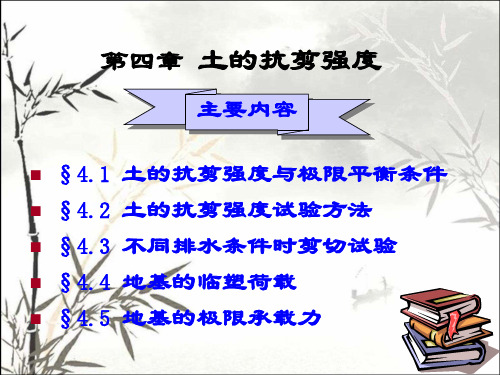 土的抗剪强度 PPT课件