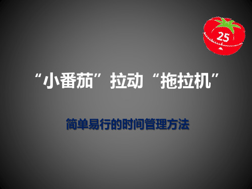 番茄工作法-SJ