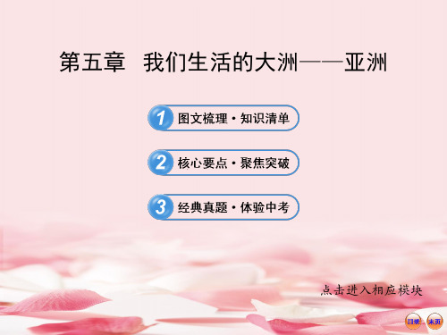 2014中考地理我们生活的大洲——亚洲复习PPT