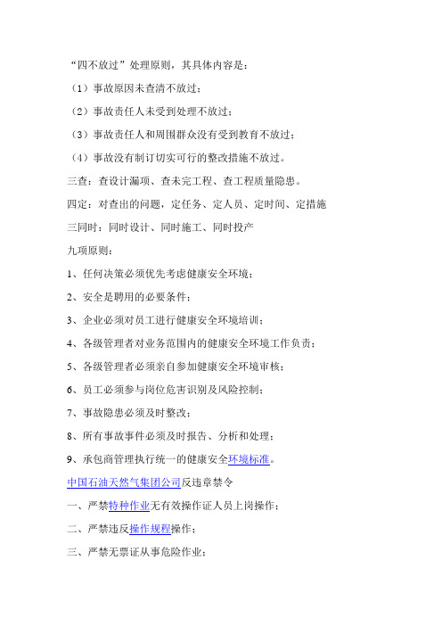 四不放过