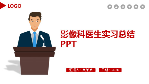 影像科医生实习总结PPT