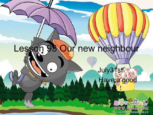 新概念英语第一册93-94课.ppt