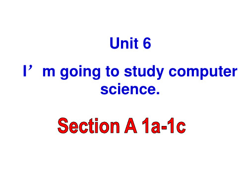 新目标八年级上unit6SecationA(1a-1c)课件ppt25张