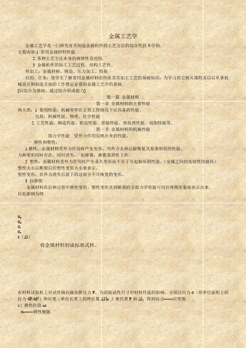 金属工艺学