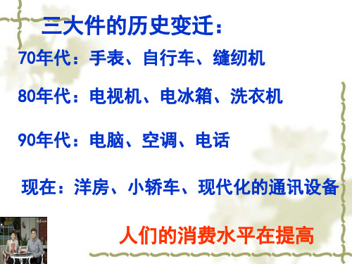 山东省菏泽一中高一政治课件1消费及其类型