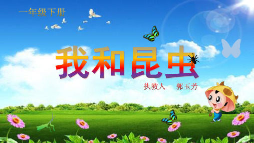 (一下)美术优秀课件- 我和昆虫 人美版 PPT(16页)
