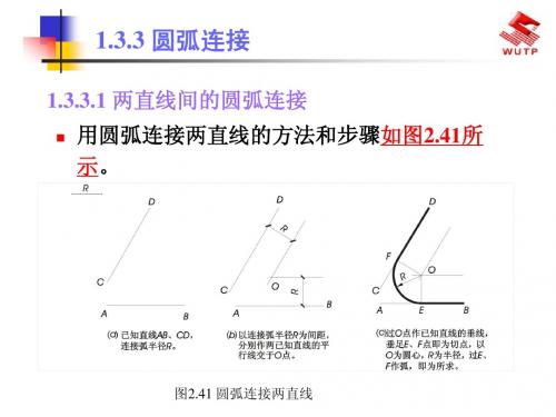 第五讲  圆弧连接