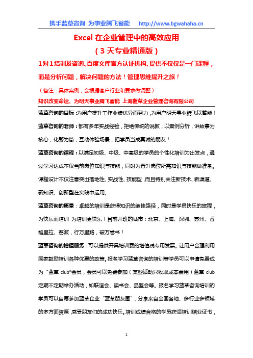 《职场白骨精必备的Excel秘笈(专业精通版)》