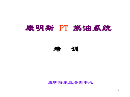 康明斯PT泵燃油系统