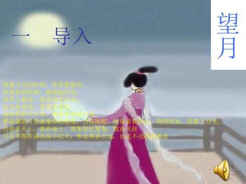 【高中语文】望月怀远ppt精品课件12