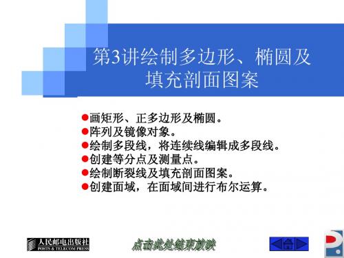 第3讲绘制多边形、椭圆及填充剖面图案