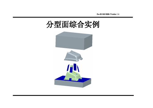 分型面创建综合实例