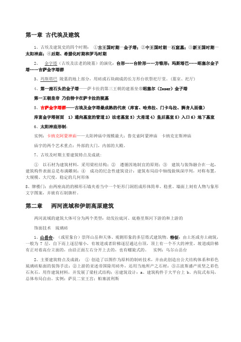 外国建筑史