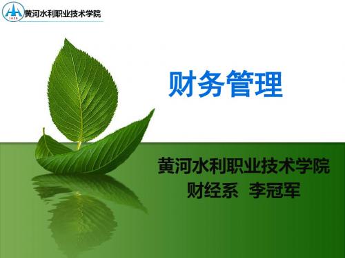 财务管理第三章 筹资管理-PPT精选文档