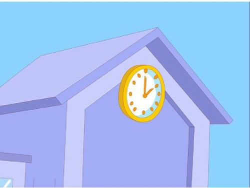 最新英语开心英语小学三年级下册Unit 7 Time 优质课课件 3