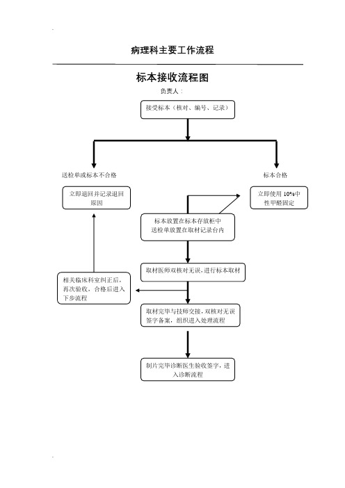 病理主要工作流程