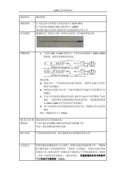 UL859电吹风
