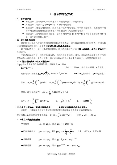 2 信号分析