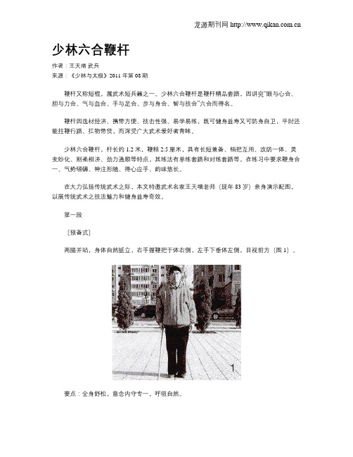 少林六合鞭杆