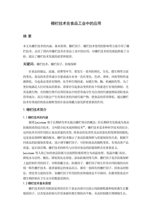 栅栏技术综述
