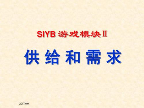 创业培训游戏模块.