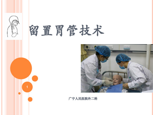 留置胃管技术PPT课件