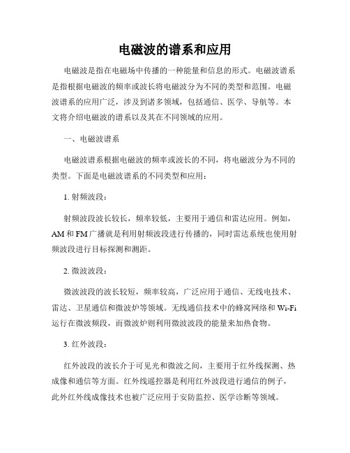 电磁波的谱系和应用