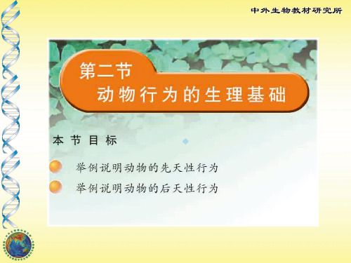 动物行为的生理基础ppt课件
