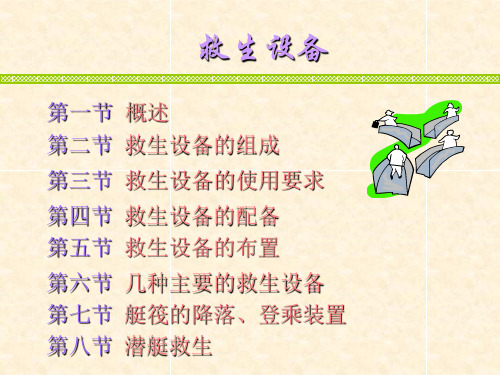 救生设备船舶设备