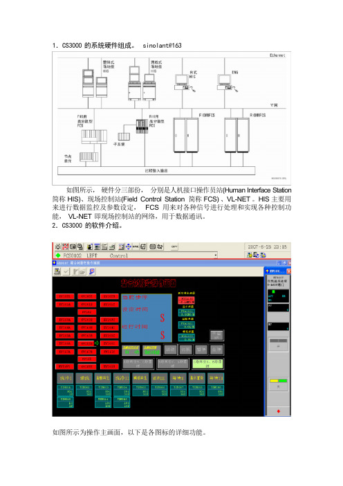 CS3000操作中文手册之二(培训资料)