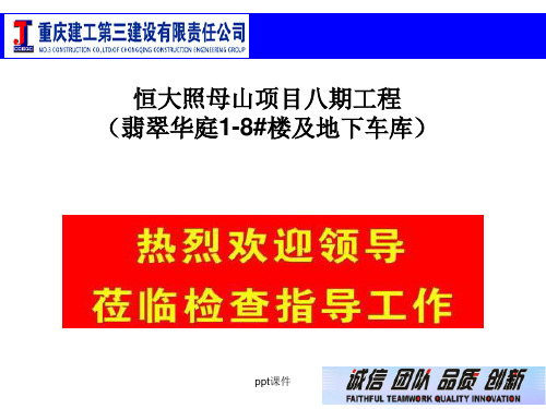 工程项目现场介绍材料  ppt课件
