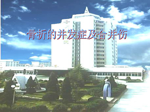 骨折并发症PPT课件