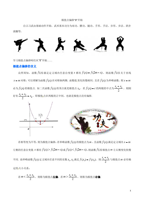 专题1.1 极值点偏移“0”开始(解析版)