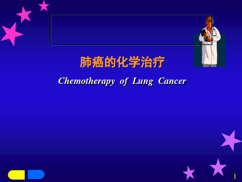 肺癌化疗  ppt课件