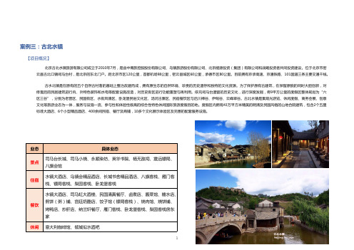 古水北镇 开发模式
