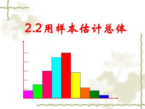 2.2.1用样本的频率估计总体的分布