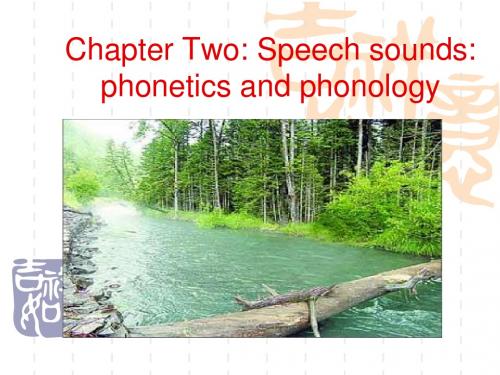 2 Speech sounds