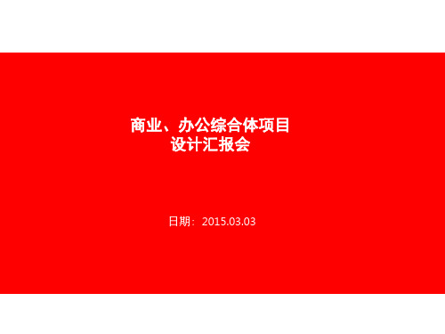 建筑园林景观小区商业房地产规划设计周例会报告模板(32)