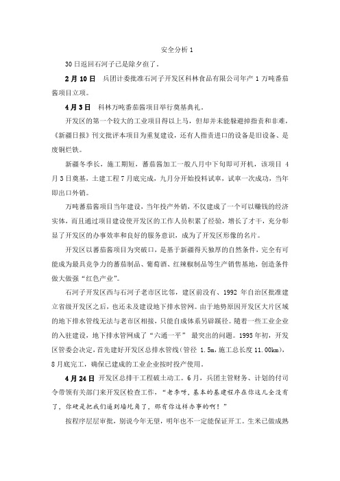 安全分析1