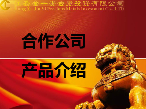 03合作公司与产品介绍PPT课件
