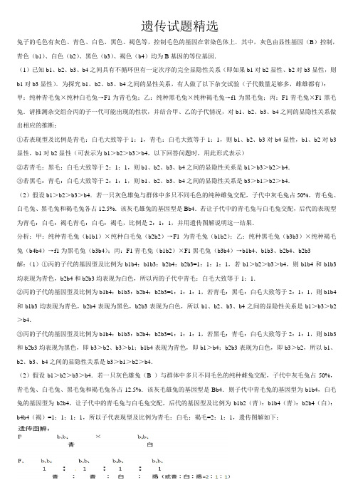 遗传题 Microsoft Word 97 - 2003 Document (3)