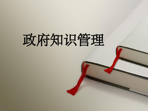 政府知识管理
