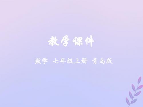 七年级数学上册第6章整式的加减6.3去括号教学课件(新版)青岛版