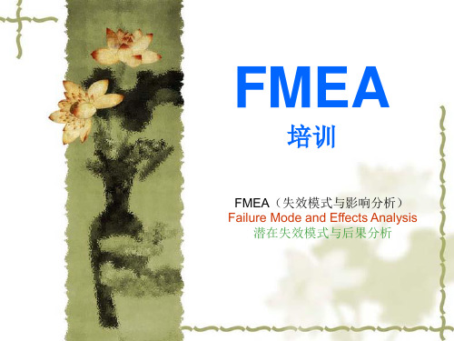 FMEA培训资料