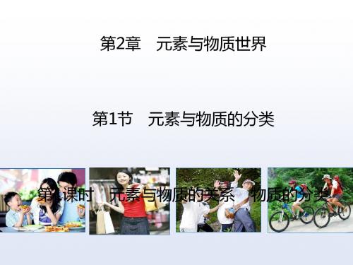 化学课件《元素与物质的分类》优秀ppt11(4份打包) 鲁科版3