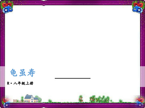 龟虽寿 精美教学课件(大赛一等奖作品) 公开课一等奖课件