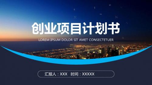 酒类产品商业计划书ppt