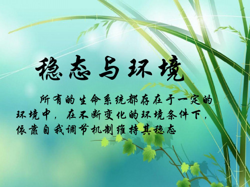 人教版高中生物必修三细胞生活的环境-ppt精品课件