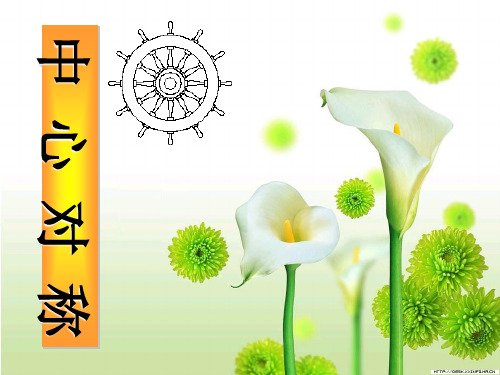 3.2中心对称与中心对称图形1全面版