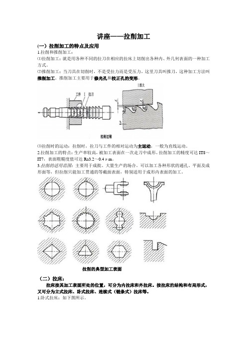 拉削教案